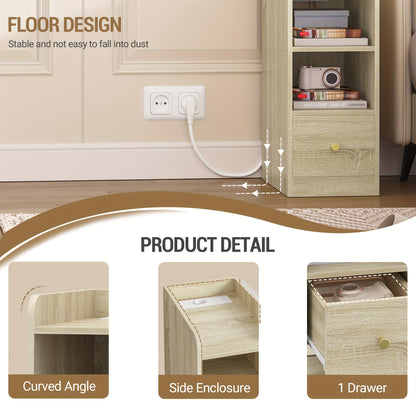 Moderner Schminktisch in Weiß | Großer Spiegel & 8 Schubladen | Inkl. Föhnhalter & Schmuck-Organizer | 135 X 145,2 cm