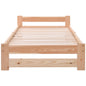 Massivholzbett 90 x 200 cm