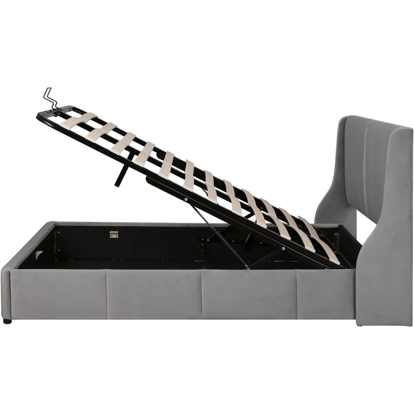 Polsterbett 140x190 cm mit Stauraum