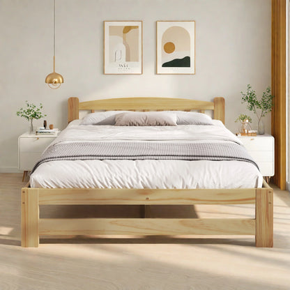 Massivholzbett 90 x 200 cm