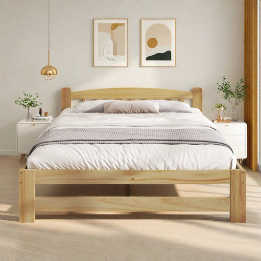 Massivholzbett 90 x 200 cm