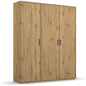Moderner Kleiderschrank Eiche Artisan | Funktionaler Stauraum & Zeitloses Design