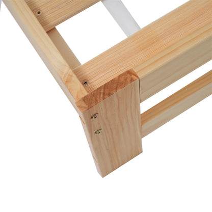 Massivholzbett 140 x 200 cm